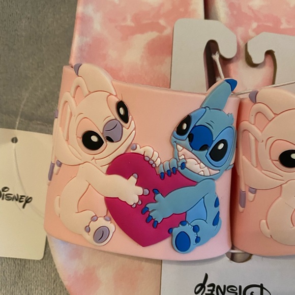 Disney Lilo & Stitch Tie-Dye Slippers Slides - Picture 2 of 4